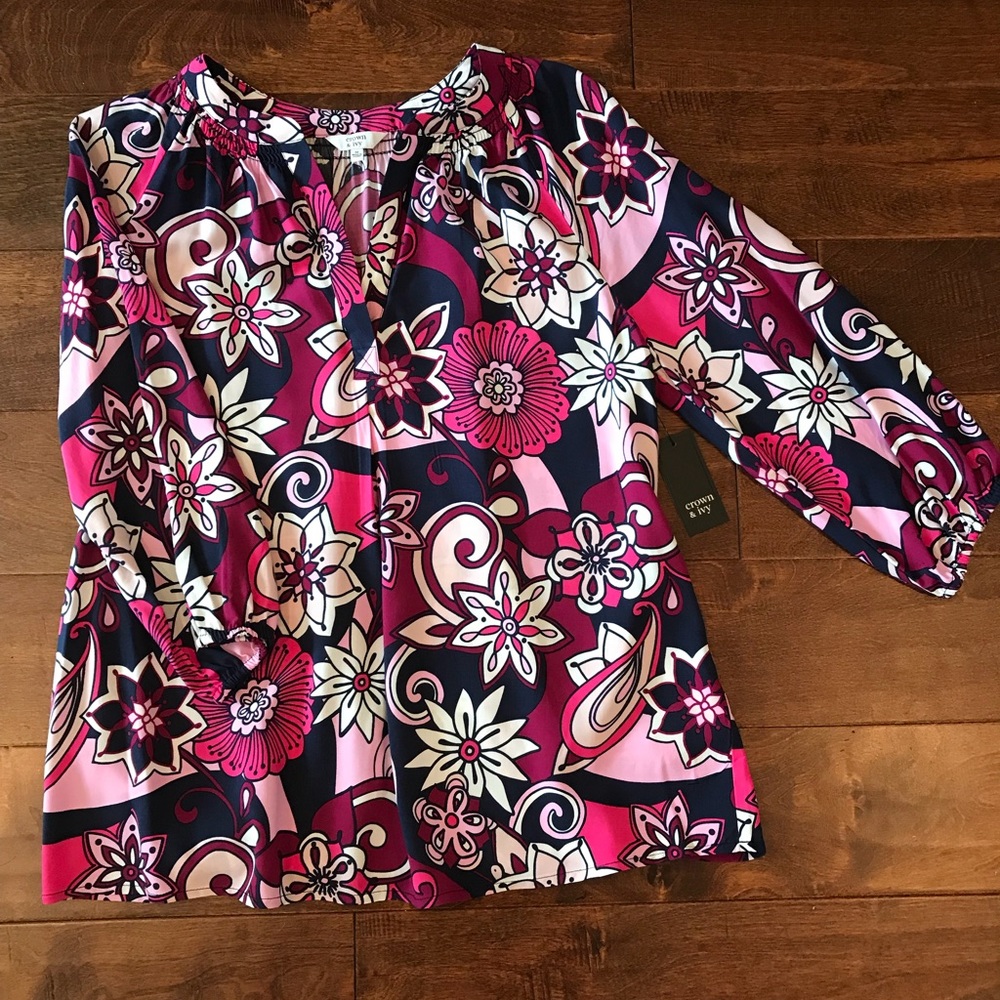 Crown & Ivy blouse